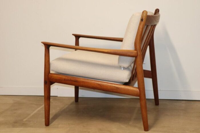 scandinavian teak armchair gm5 from svend aage eriksen 1960s 9096