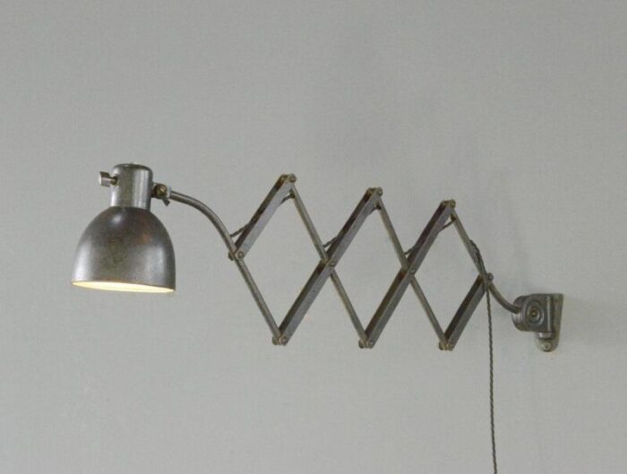 scissor lamp from hala 1930s 8591