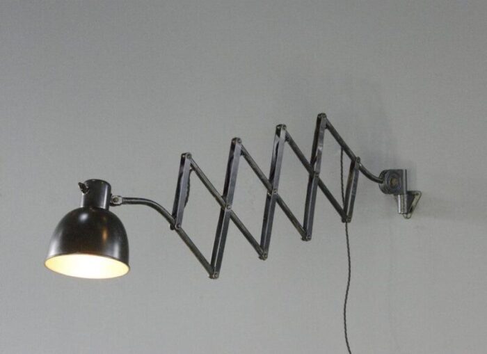 scissor wall lamp from hala 1930s 5561