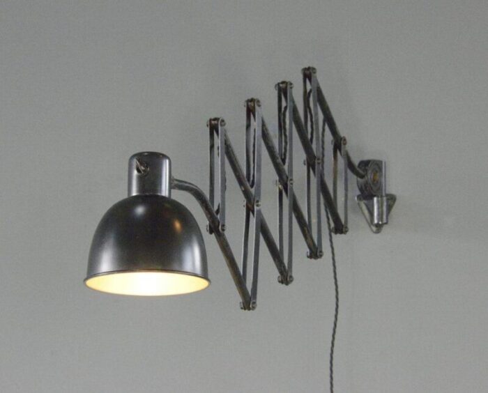 scissor wall lamp from hala 1930s 7951