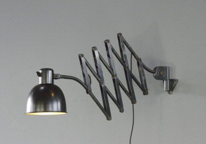 scissor wall lamp from hala 1930s 8642