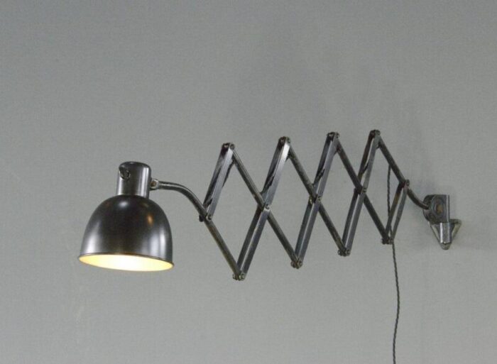 scissor wall lamp from hala 1930s 9451