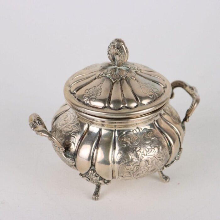 silver service by gabriele tortini set of 5 9