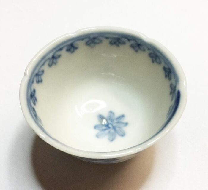 small chinese porcelain tea cups with saucers kangxi set of 6 5