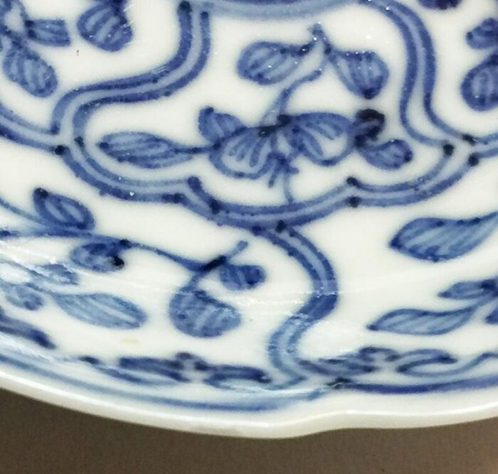 small chinese porcelain tea cups with saucers kangxi set of 6 7