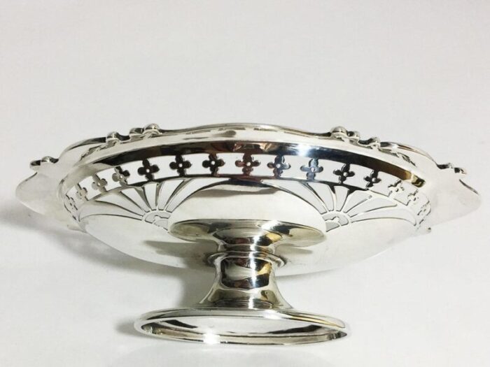 small english silver basket from martin hall co sheffield 1910 4