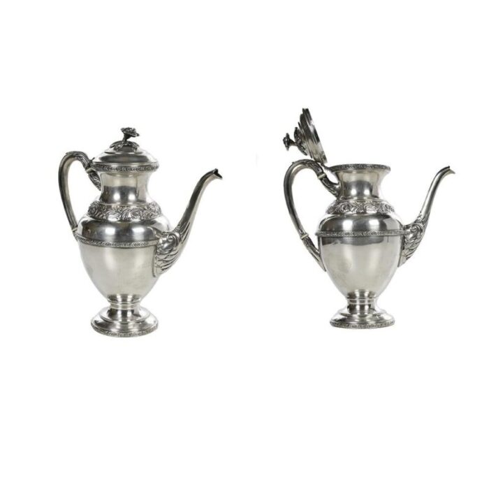 soild silver coffee service set of 5 2