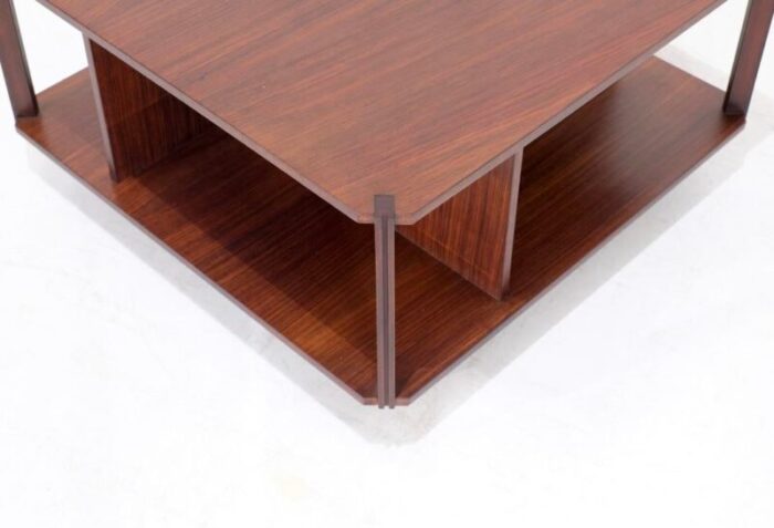 square coffee table attributed to marco zanuso for arflex italy 1970s 6541