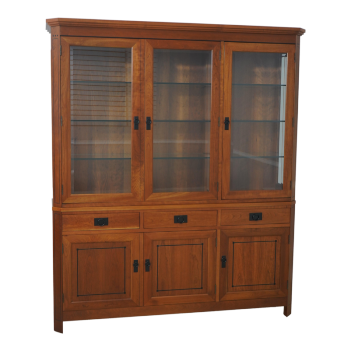 stickley 21st century collection cherry china cabinet 0987