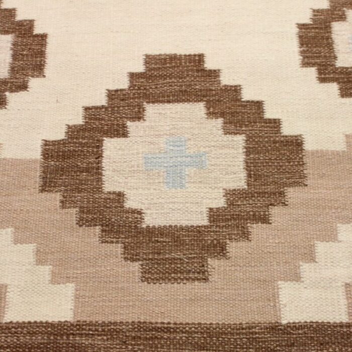 swedish flatweave roelakan rug 1950s 6