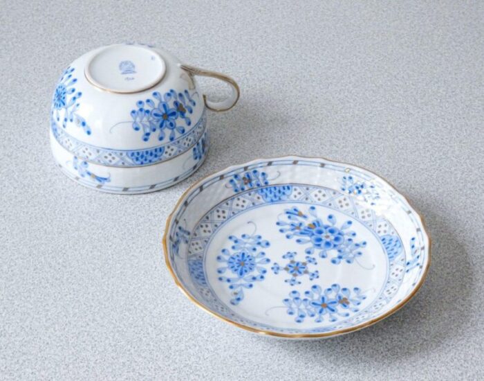 table service in porcelain from herend set of 66 14