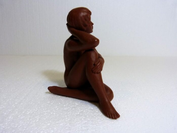 terracotta nude women from goebel 1960s set of 2 0570