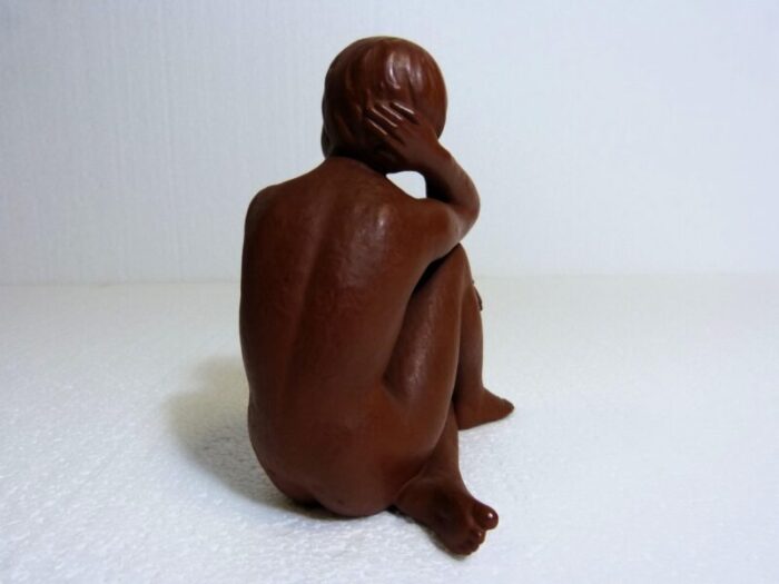 terracotta nude women from goebel 1960s set of 2 6719