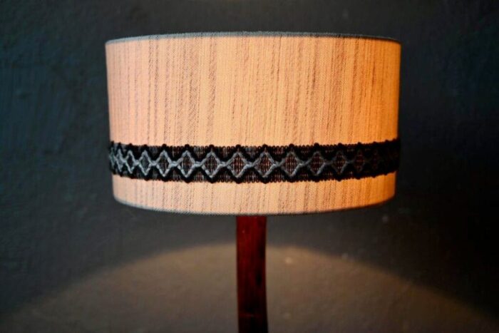 tripod rattan lamp 1970s 4720