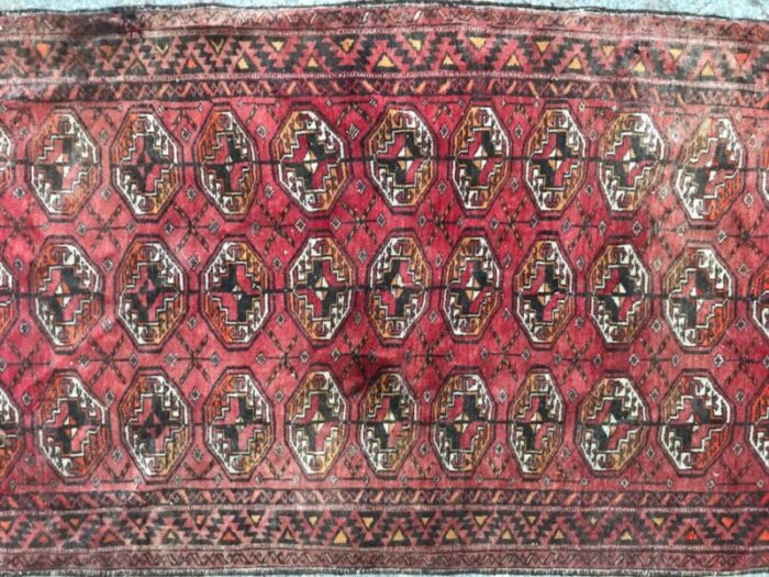 turkmen bokhara rug 2