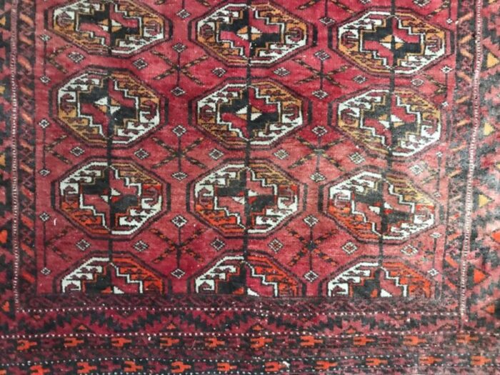 turkmen bokhara rug 4