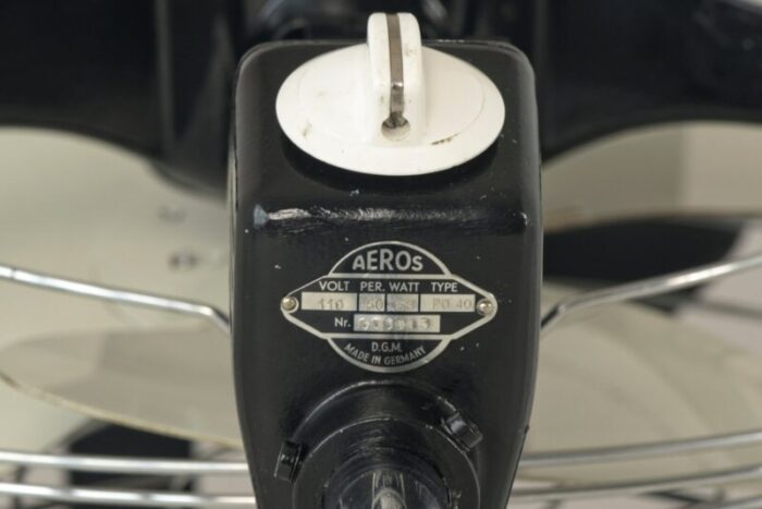 type po 40 floor fan from aeros 1950s 14