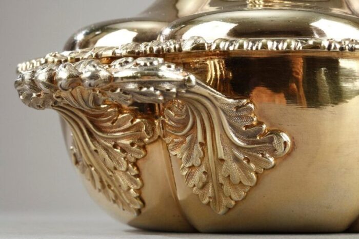 vermeil lobed tureen by charles nicolas odiot mid 19th century set of 2 16