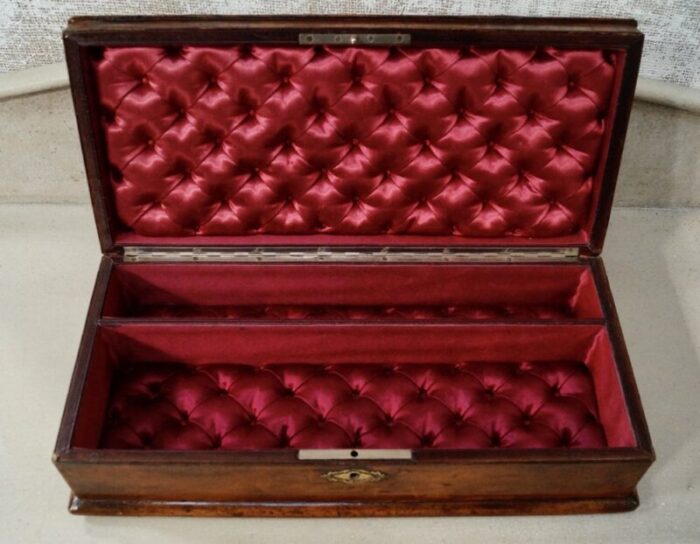 victorian french leather glove box 7