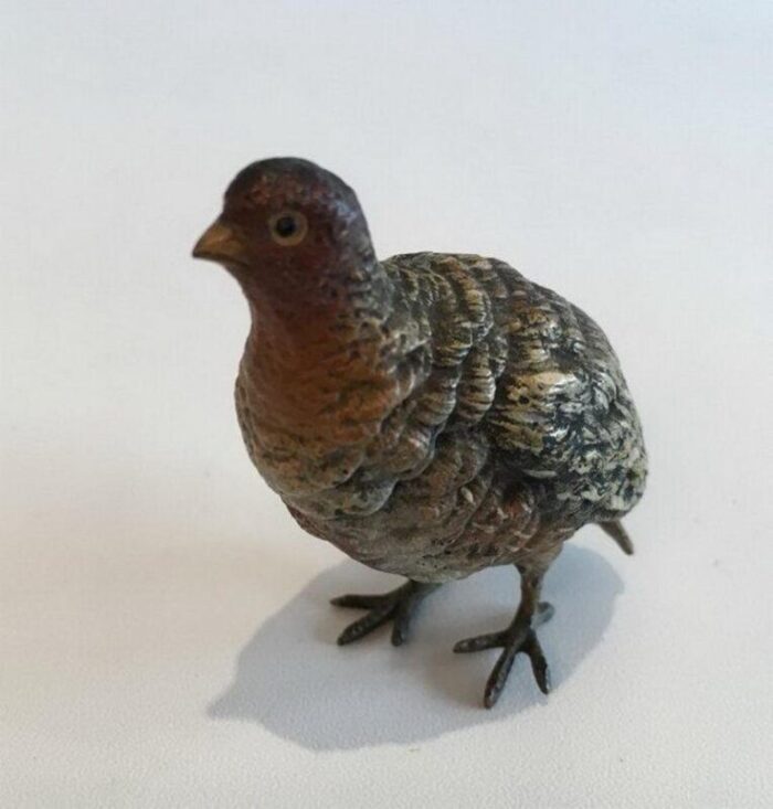 viennese bronze pigeon 1880s 4