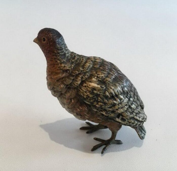 viennese bronze pigeon 1880s 5