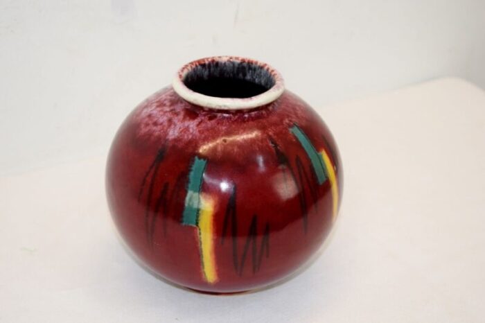 vintage art deco italian vase 6