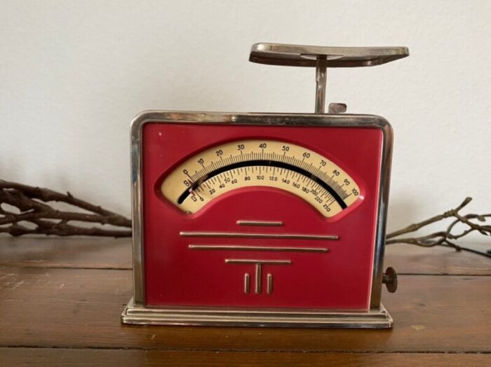 vintage art deco letter scale from jakob maul 1