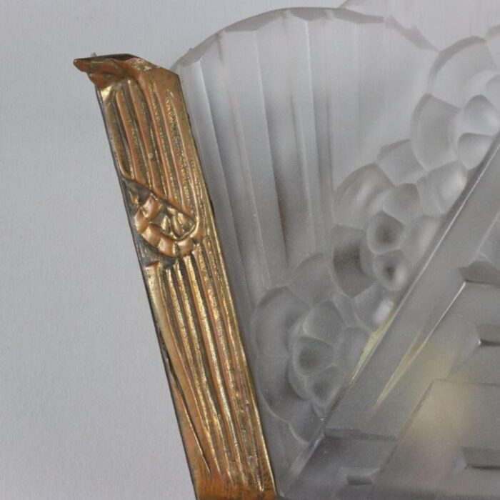 vintage art deco wall lamp 1940s 6496