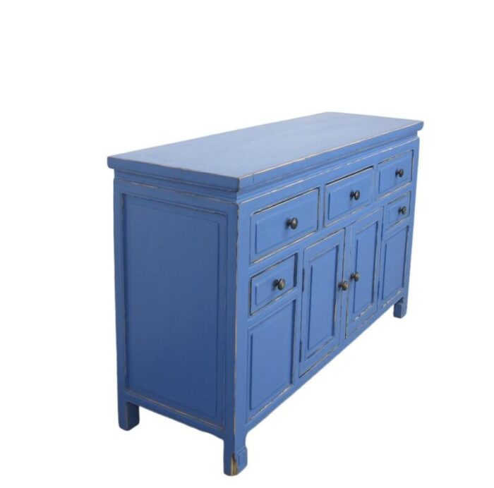 vintage blue tianjin sideboard 6256