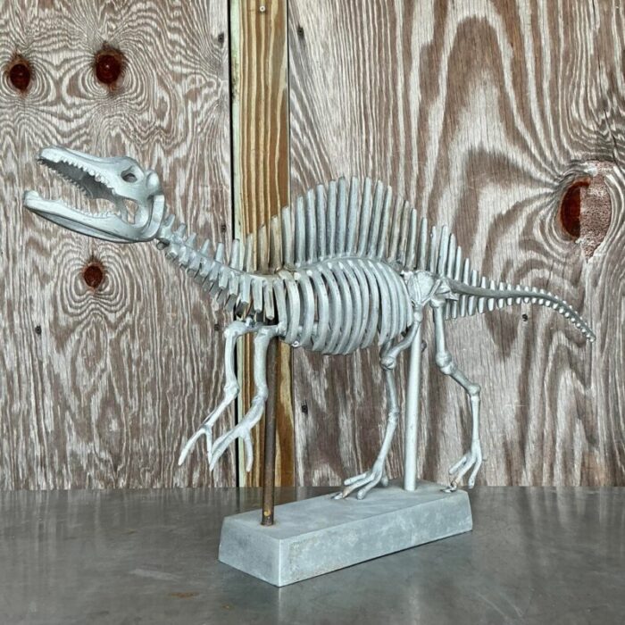 vintage boho steel dinosaur model 7562