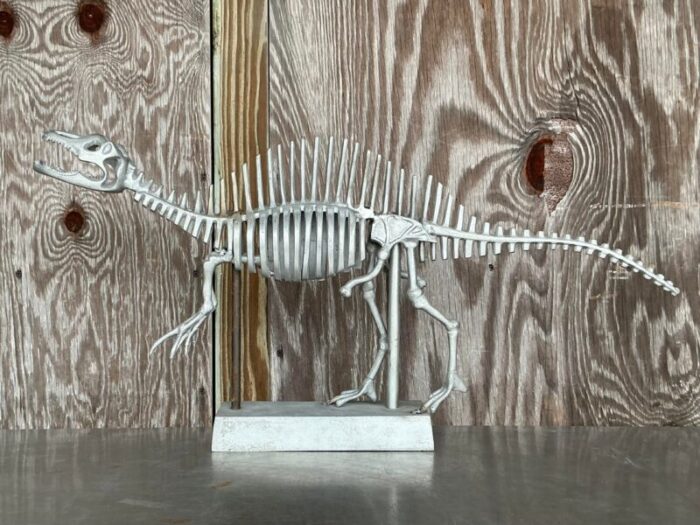 vintage boho steel dinosaur model 7932