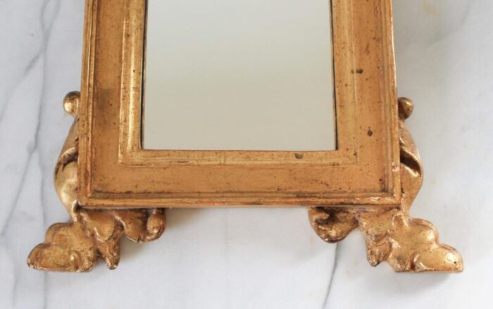 vintage borghese giltwood mirror 2446