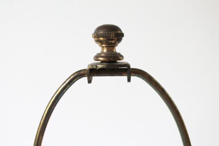 vintage brass table lamp by frederick cooper 8465