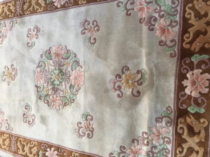 vintage chinese pekin rug 2