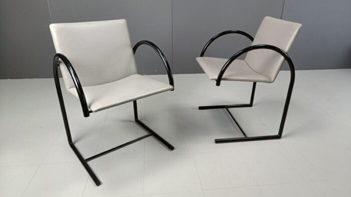 vintage cirkel dining chairs attributed to metaform 1980s set of 4 6430