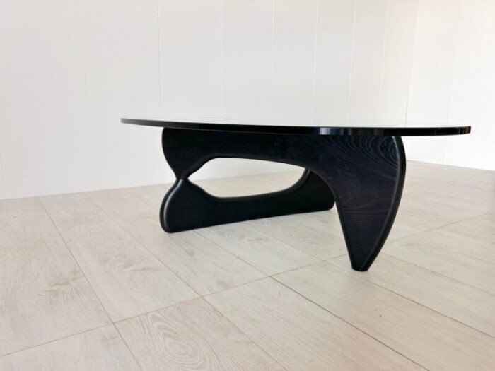 vintage coffee table by isamu noguchi 1980s 0364