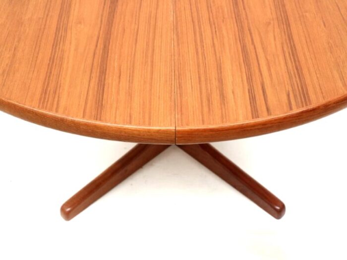 vintage extendable dining table by s burchardt nielsen 1960s 6590