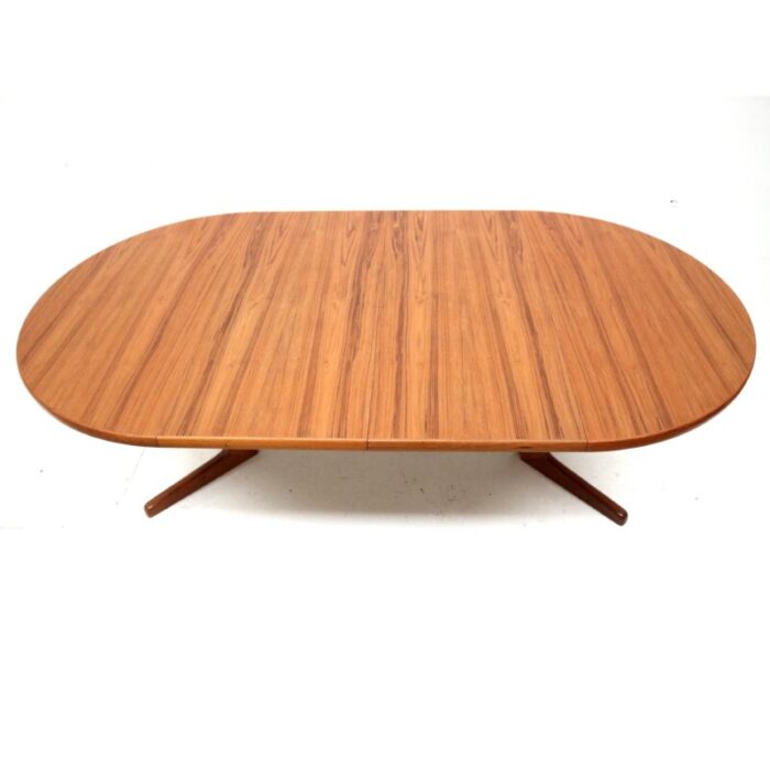 vintage extendable dining table by s burchardt nielsen 1960s 8791