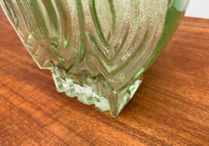 vintage finnish glass vase by kaj blomqvist for kumela 14