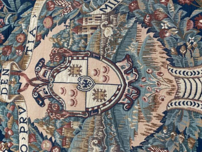 vintage french jacquard tapestry 5