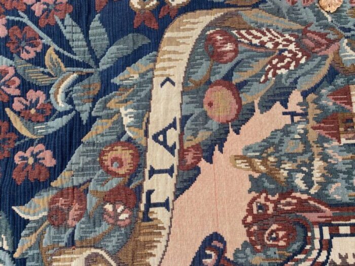 vintage french jacquard tapestry 6