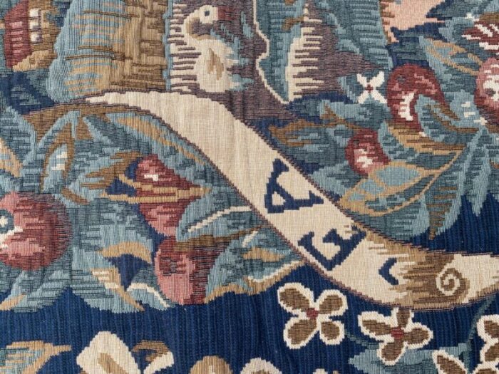 vintage french jacquard tapestry 8