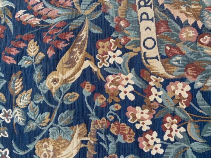 vintage french jacquard tapestry 9