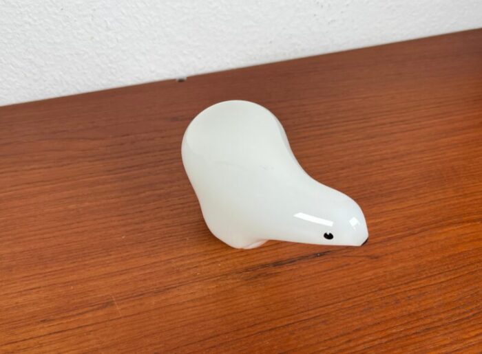 vintage glas icebear figurine 1970s 9711