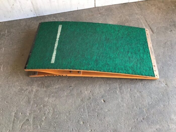 vintage gymnastics springboard from lampart 1980s 5