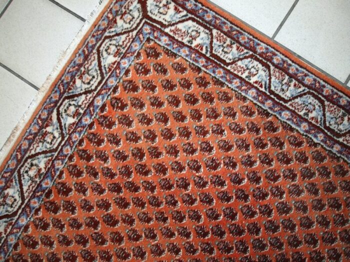 vintage indian saraband rug 1980s 10