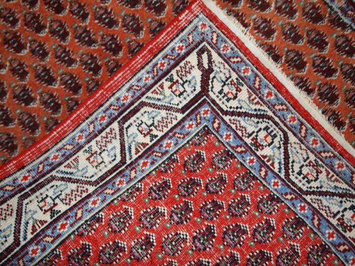 vintage indian saraband rug 1980s 4