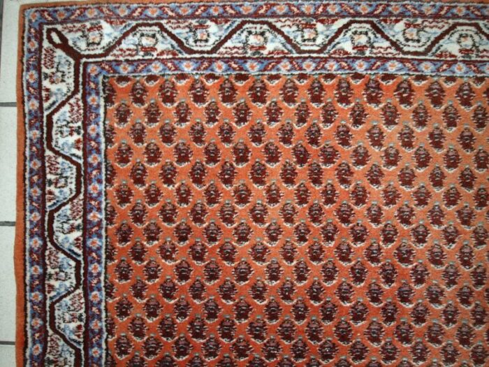 vintage indian saraband rug 1980s 9