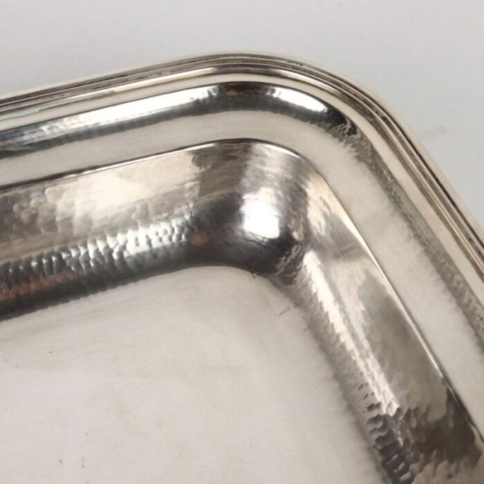 vintage italian silver holder tray 3