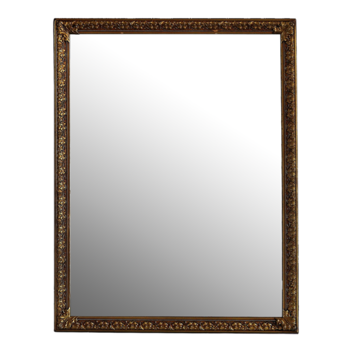 vintage mirror with gilt frame 1439